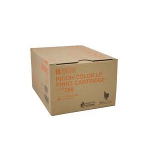 Cartouche de toner Ricoh Type 260 Jaune 888447 210g pour copieur CL 7200. 7300. 7528. 7535