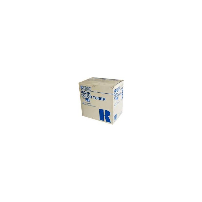 Cartouche de toner Ricoh Type L1 Cyan 887908 270g pour copieur 6010. 6110. 6513
