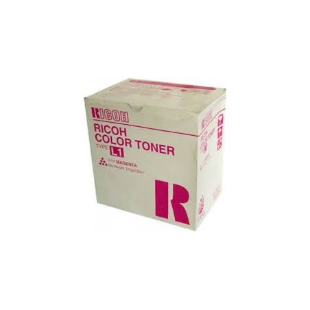 Cartouche de toner Ricoh Type L1 Magenta 887902 270g pour copieur 6010. 6110. 6513
