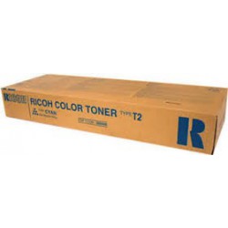 Cartouche de toner Ricoh Type T2 Cyan 888486 495g pour Aficio 3224C. 3232C