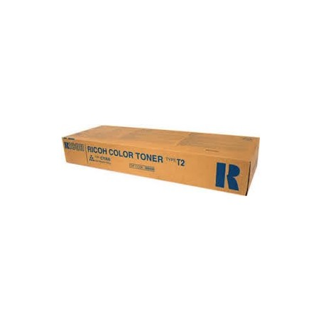 Cartouche de toner Ricoh Type T2 Cyan 888486 495g pour Aficio 3224C 3232C