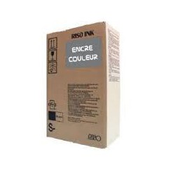 Encre Riso (S-4399E) Gris 2 x 1000ml pour V8000, RP37XX, RP31XX, RP35XX, RN2-Series, GR3770, GR3750, GR-Serie A4, FR-Serie A3