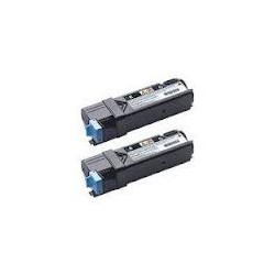 Cartouche de toner Dell 2150cn Noir HC Twin-Pack (593-11035) 2 x 3k pour imprimane Dell 2150cn, 2155cn, 2150cdn, 2155cdn