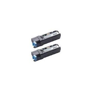 Cartouche de toner Dell 2150cn Noir HC Twin-Pack (593-11035) 2 x 3k pour imprimane Dell 2150cn, 2155cn, 2150cdn, 2155cdn