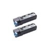 Cartouche de toner Dell 2150cn Noir HC Twin-Pack (593-11035) 2 x 3k pour imprimane Dell 2150cn, 2155cn, 2150cdn, 2155cdn
