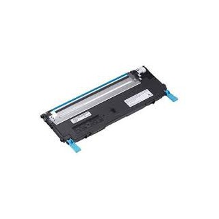 Cartouche de toner Dell 1235cn Cyan LC 1k (J069K) pour imprimante Dell 1235cn