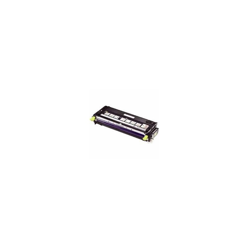 Cartouche de toner Dell 3130cn Jaune LC 3k (593-10295) pour imprimante Dell 3130cn
