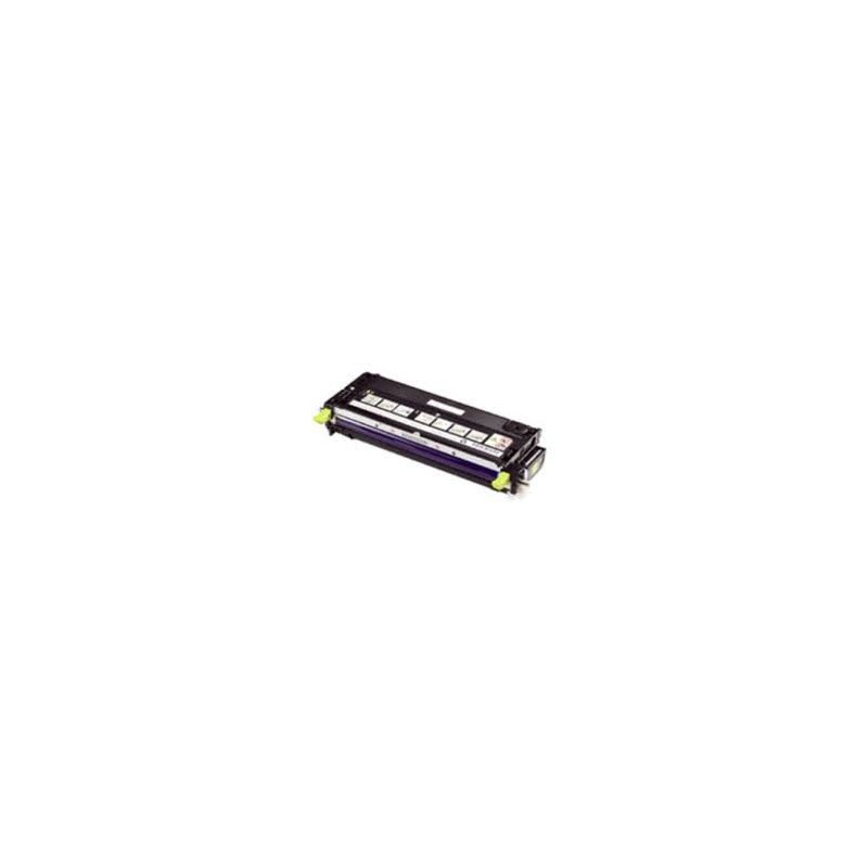 Cartouche de toner Dell 2145cn Jaune LC 2k (593-10375) pour imprimante Dell 2145cn