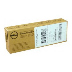 Cartouche de toner Dell C3760n Jaune 3k LC (593-11112) pour imprimante Dell C3760n, C3760dn, C3765dnf