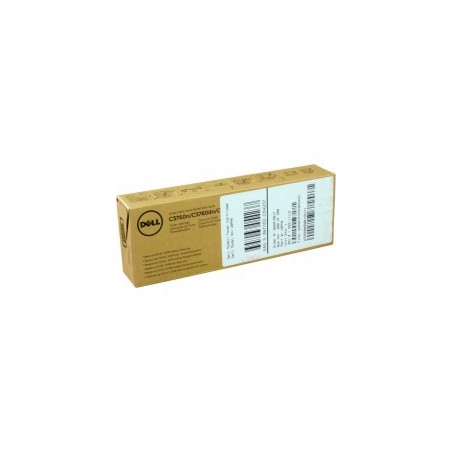 Cartouche de toner Dell C3760n Jaune 3k LC (593-11112) pour imprimante Dell C3760n C3760dn C3765dnf