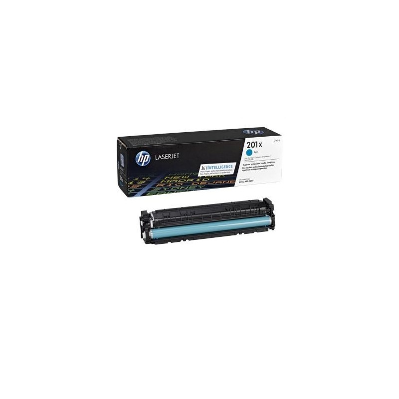 CF401X - HP 201X toner LaserJet cyan grande capacité authentique (CF401X)