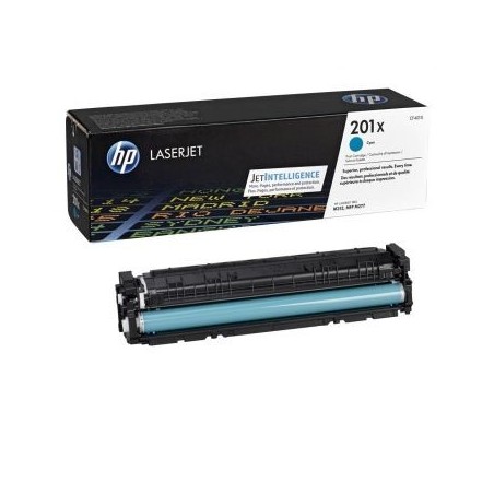 CF401X - HP 201X toner LaserJet cyan grande capacité authentique (CF401X)