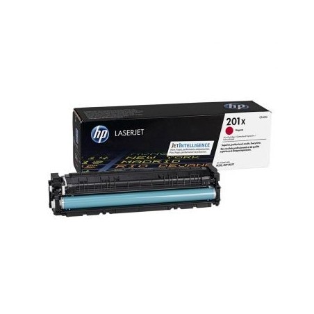 CF403X - HP 201X toner LaserJet magenta grande capacité authentique (CF403X)