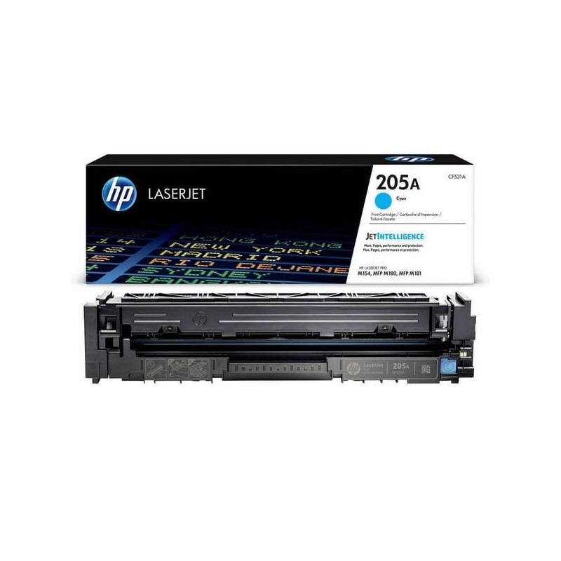 CF531A - HP 205A toner LaserJet cyan authentique (CF531A)
