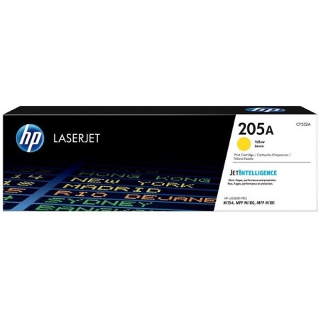 CF532A - HP 205A toner LaserJet jaune authentique (CF532A)