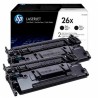 CF226XD - HP 26X pack 2 toners LaserJet noirs grande capacité authentiques (CF226XD)