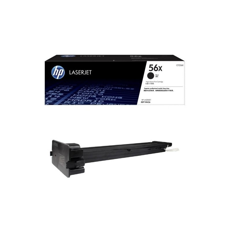CF256X - HP 56X toner LaserJet noir grande capacité authentique (CF256X)