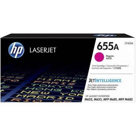 CF453A - HP 655A toner LaserJet magenta authentique (CF453A)