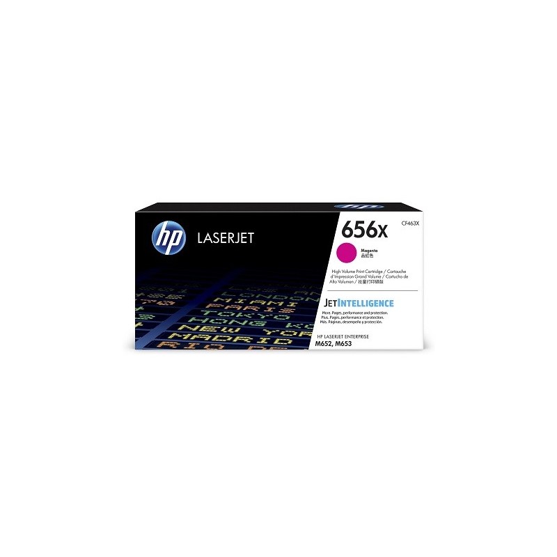 CF463X - HP 656X toner LaserJet magenta authentique (CF463X)