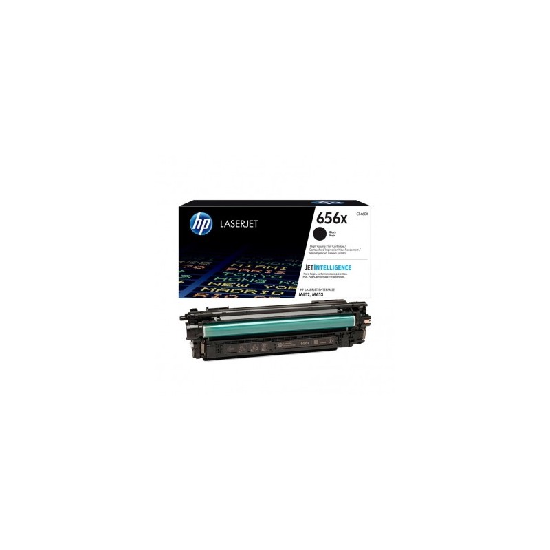 CF460X - HP 656X toner LaserJet noir authentique (CF460X)