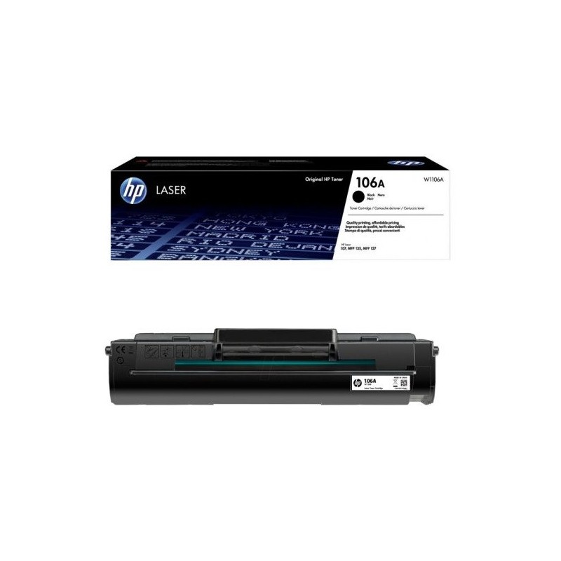 W1106A - HP toner 106A noir (W1106A)
