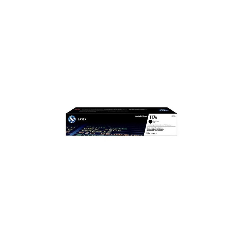 W2070A - HP toner 117A noir (W2070A)