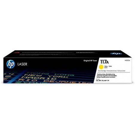 W2072A - HP toner 117A jaune (W2072A)