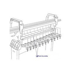 C6095-60181 Pinch Assembly A0 (60 pouces) imprimante HP Designjet 5000 5000UV 5000PS 5000PSUV 5500 5500UV