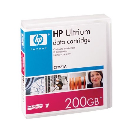 C7971A Cartouche de sauvegarde HP LTO1 Ultrium 100BG 200GB
