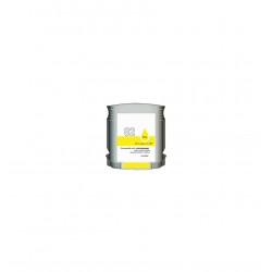 C4913A / N°82 cartouche d'encre Jaune compatible pour imprimante HP