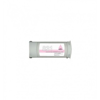 CZ687A / N°831A cartouche d'encre Magenta Clair compatible pour imprimante HP