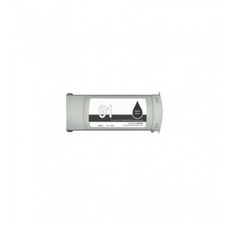 C9464A / N°91 cartouche d'encre Noir Mat compatible pour imprimante HP