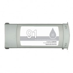 C9466A / N°91 cartouche d'encre Gris Clair compatible pour imprimante HP