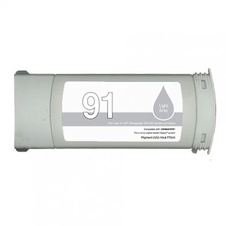 C9466A / N°91 cartouche d'encre Gris Clair compatible pour imprimante HP