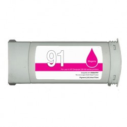 C9468A / N°91 cartouche d'encre Magenta compatible pour imprimante HP