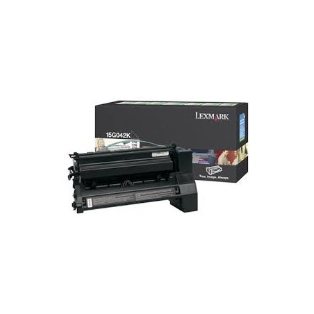 15G042K Toner Noir Lexmark pour imprimante C752 15G042K Toner Noir Lexmark pour imprimante C752