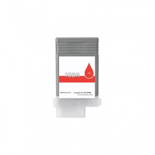 PFI-106R - 6627B001 Encre Rouge compatible pour CANON