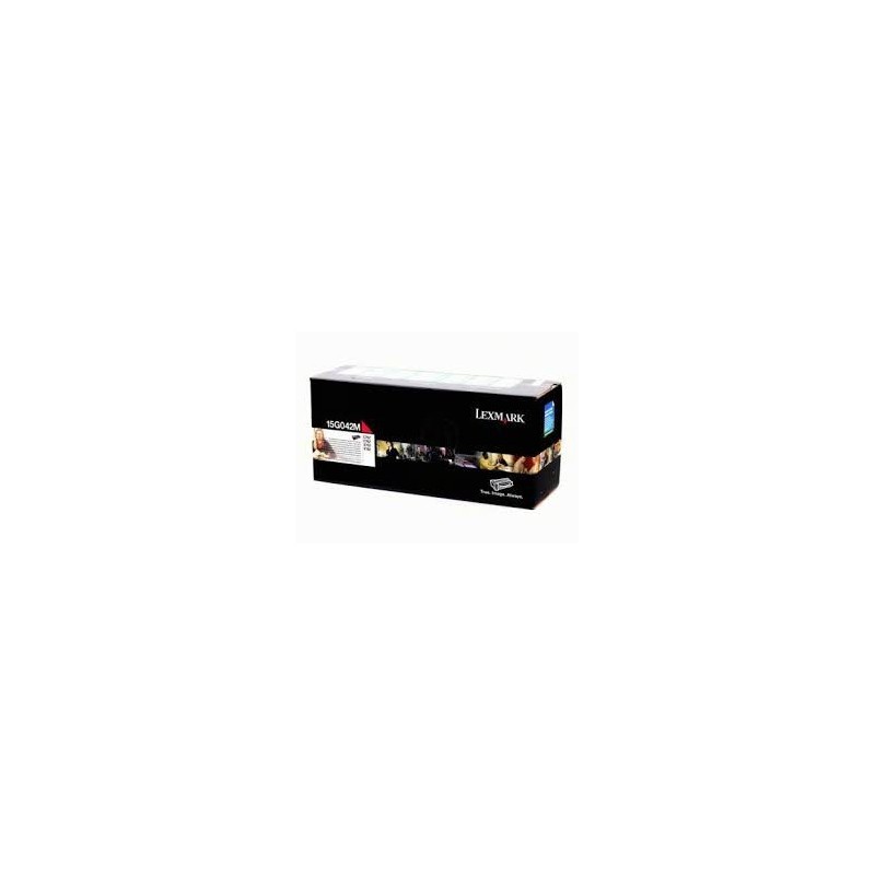 15G042M Toner Magenta pour imprimante Lexmark C752 C760 C762 X752 X762
