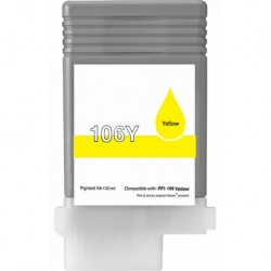 PFI-106Y - 6624B001 Encre Jaune compatible pour CANON