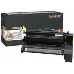 15G042Y Toner Jaune 15k pour imprimante Lexmark C752 C760 C762 X752 X762