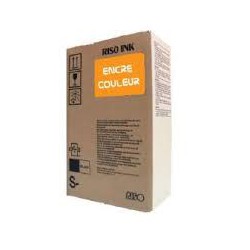 Encre Riso S-7212E Orange Fluo 2 x 1000ml pour EZ200, EZ300, EZ370, EZ570, RZ970, RZ977, MZ1070, RZ200, RZ300, RZ370, RZ570