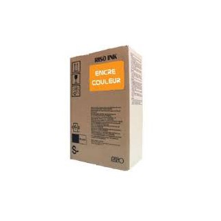 Encre Riso S-7212E Orange Fluo 2 x 1000ml pour EZ200, EZ300, EZ370, EZ570, RZ970, RZ977, MZ1070, RZ200, RZ300, RZ370, RZ570