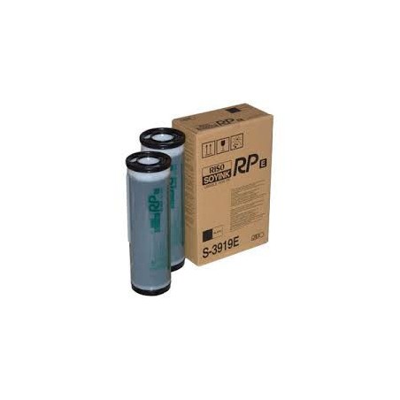 Encre Riso (S-3919E) (S-3061) Noir for FR/RP 2 x 1000ml pour RP31XX, RP35XX