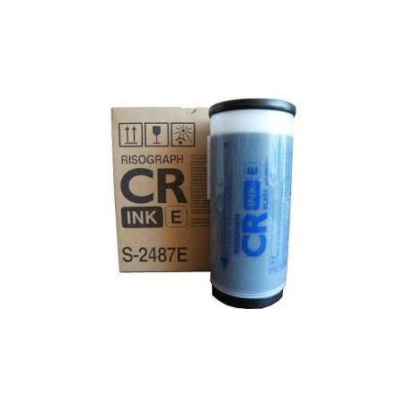 Encre Riso (S-2487E) Noir 2 x 800ml pour CR1610