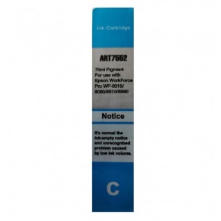 C13T754240 / T7552 cartouche d'encre Cyan compatible pour imprimante EPSON