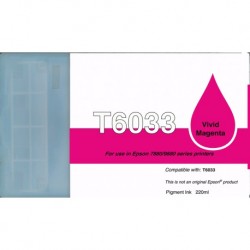 C13T603300 / T6033 cartouche d'encre Magenta compatible pour imprimante EPSON