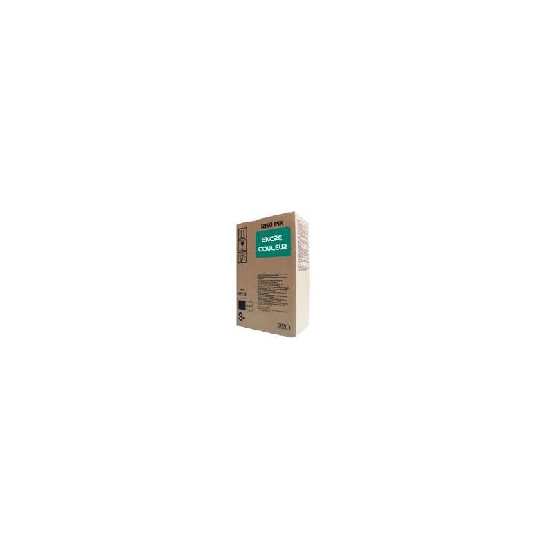 Encre Riso (S-4398E) Vert canard 2 x 1000ml pour V8000 RP37XX RP31XX RP35XX RN2-Series GR3770 GR3750 GR-Serie A4