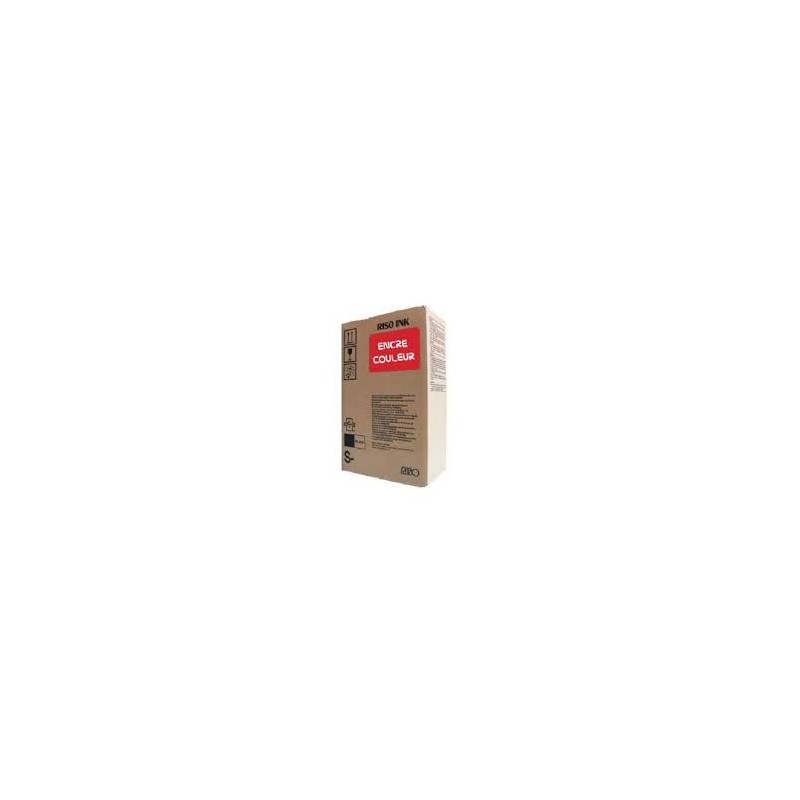 Encre Riso (S-4406E) Rouge 2 x 1000ml pour V8000 RP37XX RP31XX RP35XX RN2-Series GR3770 GR3750 GR-Serie A4 FR-Serie A3