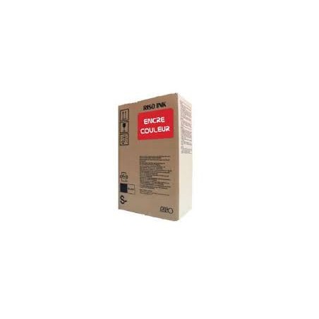 Encre Riso (S-4406E) Rouge 2 x 1000ml pour V8000 RP37XX RP31XX RP35XX RN2-Series GR3770 GR3750 GR-Serie A4 FR-Serie A3