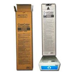 Encre Riso (S-6301E) Cyan 1 x 1000ml pour ComColor 7050, 9050, 3010